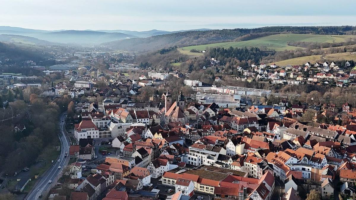 Schmalkalden in Thuringia, Germany — the opening shot of the ESDL film